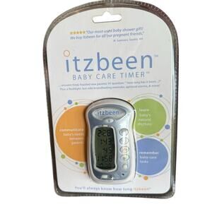 Itzbeen Pocket Nanny Baby Care Timer Alarm Nursing Reminder Sealed Blue NEW